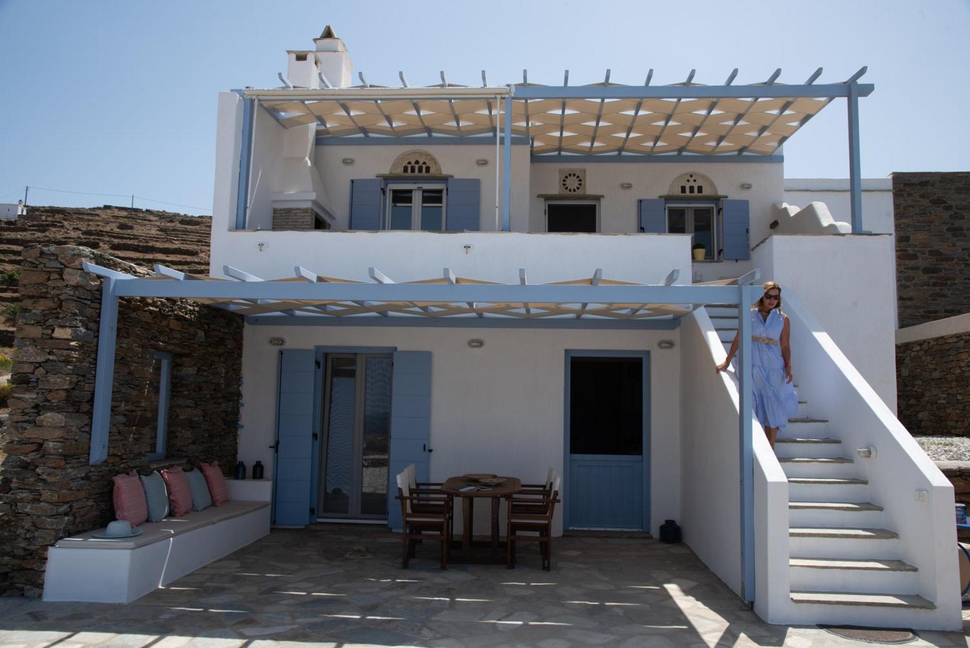 Iliopetra Residence Agios Romanos Exterior photo