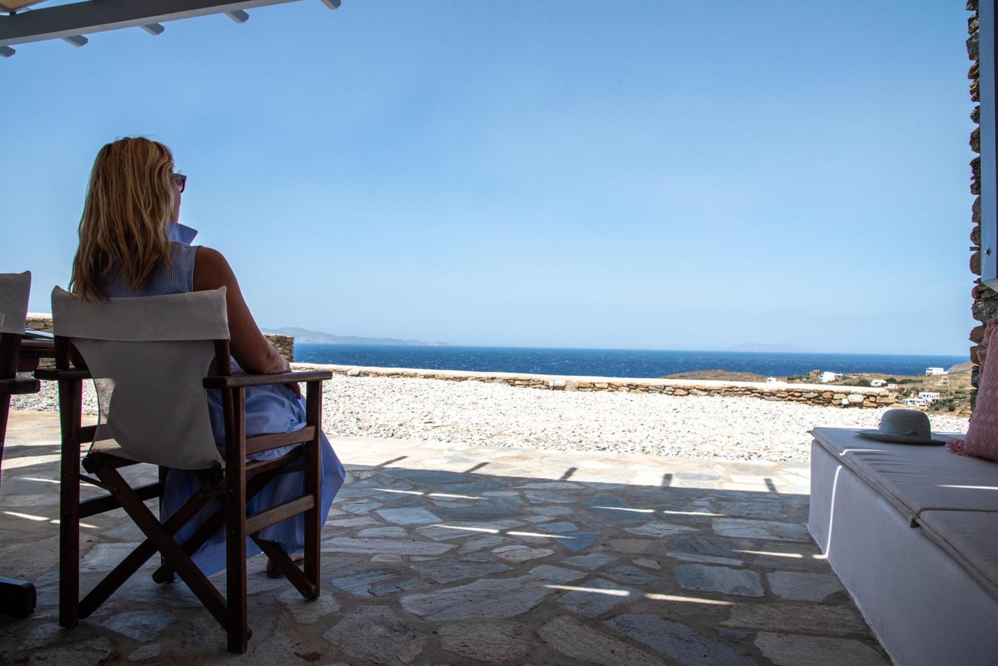 Iliopetra Residence Agios Romanos Exterior photo
